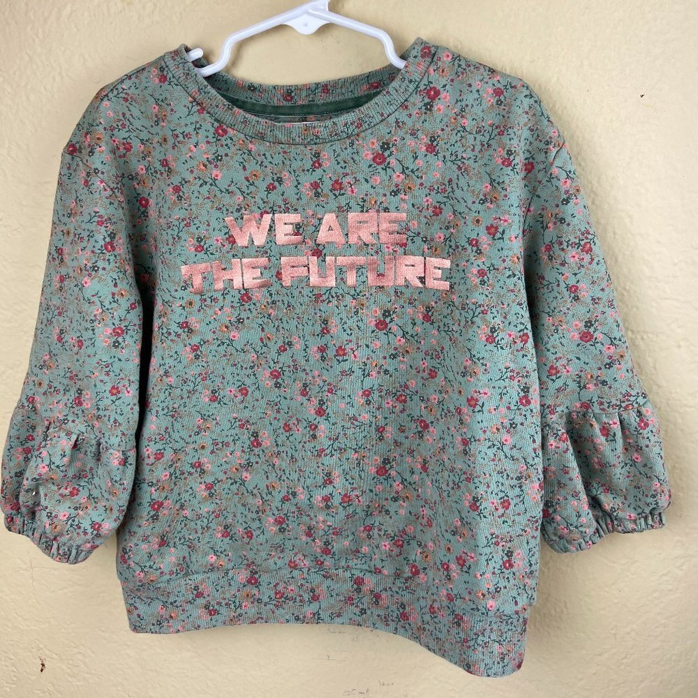 BCBGirls Girls Pullover Sweater Size 6X Floral